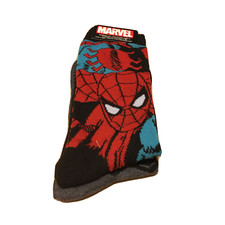 Marvel Spider-Man Spiders Novelty Crew Socks 2 Pairs Men's Shoe Size 6-12 NWT