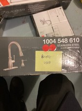 Kagan Single-Handle Pull-Down Sprayer Kitchen Faucet Stainless Steel 1004548610