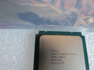 Intel Xeon E5-2651 V2 12 Core,24Threads 1.80GHZ 30MB Socket LGA2011 CPU(SR19K)