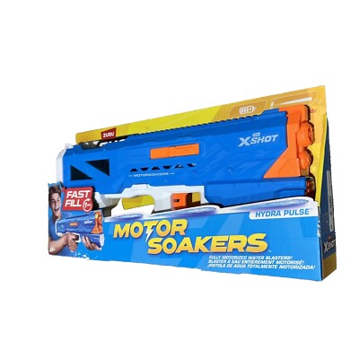 X-SHOT Mega Pulse Water Blaster Fullt Motorizer Water Blasters Motor Soakers NEW