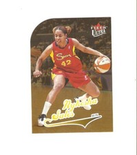 nykesha sales 2004 ultra wnba gold,uconn,ncaa,bloomfield connecticut sun card#63