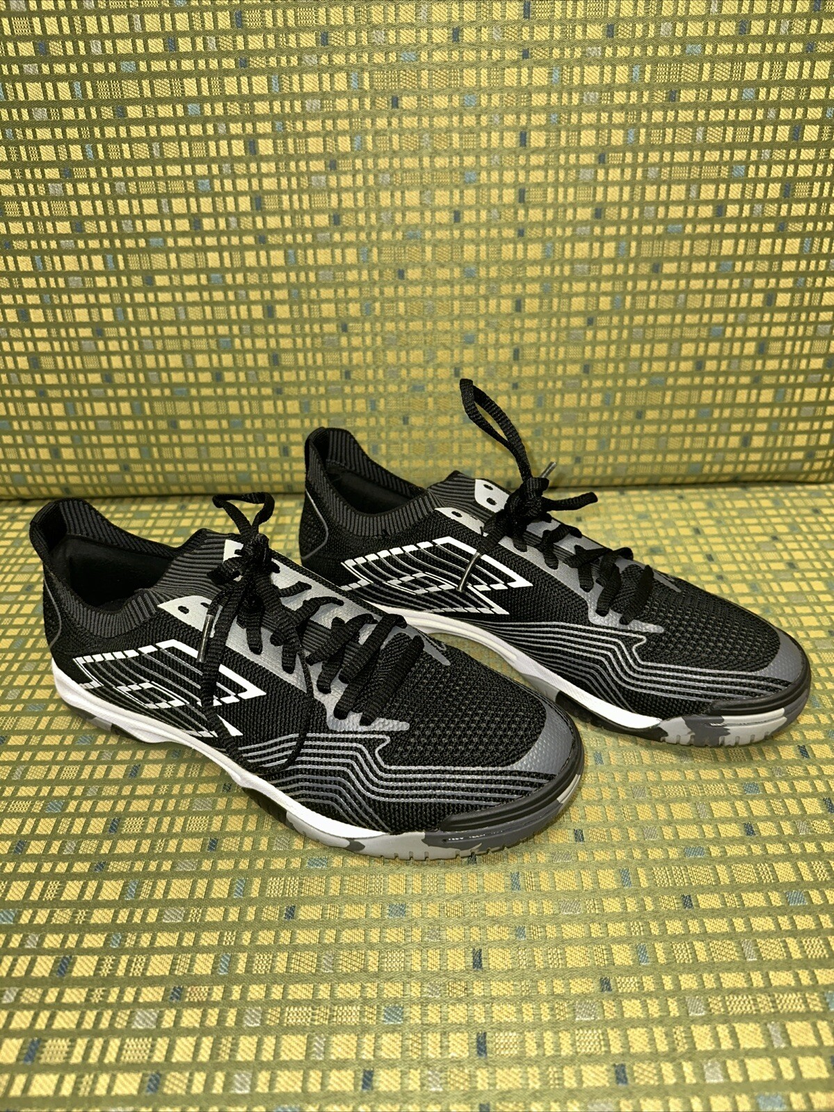 Lotto Tacto 250 ID Scarpe da Calcio indoor Uomo Taglia 7 5 Uomo Nero Vedi Desc