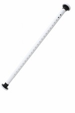 Aglaiprty Adjustable Window Security Bar, White, 27 43 , for Sliding Doors