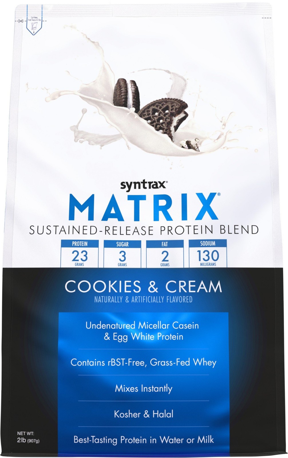 Пакет Syntrax Matrix-20 Simply Cookies and Cream 2 фунта 7590₽