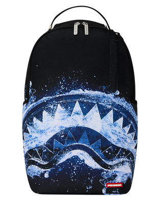 SPRAYGROUND サメデザイン バックパック Sprayground WAVEBREAKER Shark Backpack🔥New Black Bookbag Large