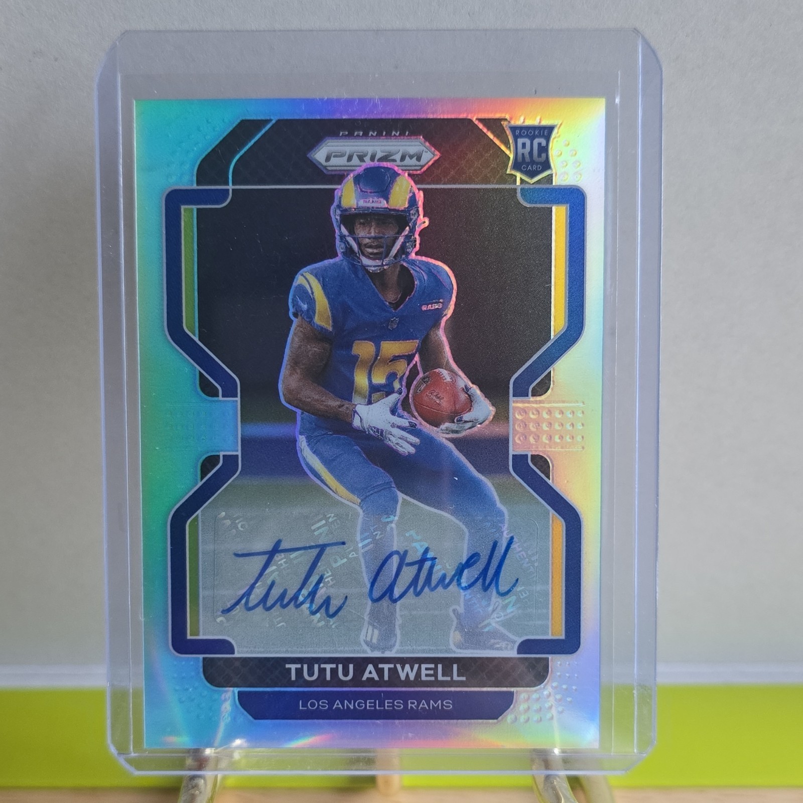 Tutu Atwell Panini Prizm #350 Autograph