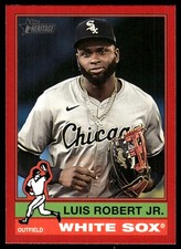 Luis Robert Jr. 2025 Topps Heritage #241 White Sox Insert ? SEE SCAN! FREE SHIP