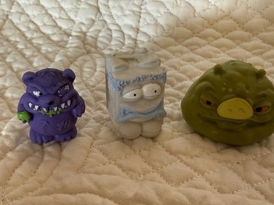 Lot Of 3 collectible mini-figures from The Trash Pack Toys