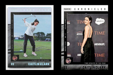 Caitlin Clark Rookie Card Lot 2 Cards Panini RC Fever Chronicled