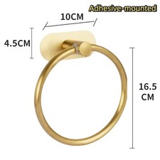 Hand Towel Ring Towel Holder Wall Mounted Stainless Steel for Kitchen Bathroom