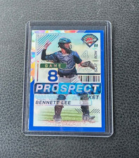2024 Panini Prospect Edition Bennett Lee Blue Ice Prizm 126/299