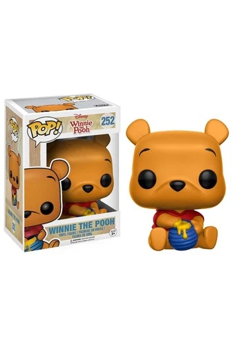 Funko POP Disney: Winnie The Pooh Seated Toy Figure,Brown, Multicolor, One Size