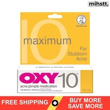 OXY 10 Acne Treatment Lotion 25g Benzoyl Peroxide Spot Care Free Ship