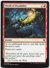 Thrill of Possibility 146 Common Throne of Eldraine Magic: The Gathering Foil NM