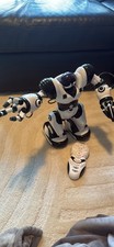 WowWee ROBOSAPIEN Black  White 13" Robot w/Remote Model 8081 