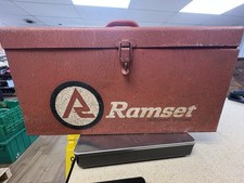 VINTAGE Ramset Jobmaster 122MD Powder Actuated Fastening Tool Kit w/ Metal Case