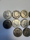 Lot of 10 1969 Kennedy Half Dollars 40% Silver, $5 Face Value — photo 4