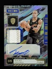 2023-24 Panini Recon ISAAC OKORO 42/49 Patch Auto Blue Seasoned Pro #SPA-OKO