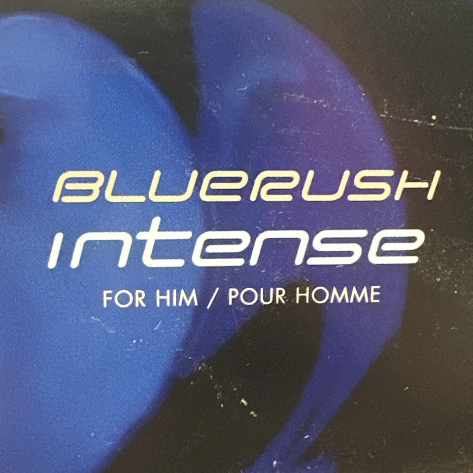 Avon Blue Rush Intenso Para Hombres Eau De Toilette Spray 2.5 fl oz Descontinuado *Nuevo Foto 4 de 4