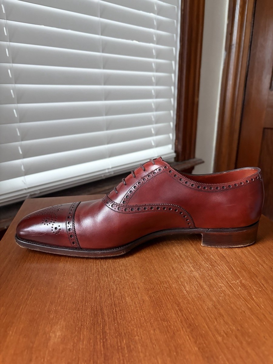 BOX & BAGS | GAZIANO & GIRLING x PAUL STAURT 11.5 E UK 12 US BURLINGTON OXFORD View 5