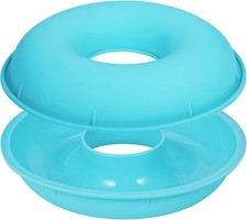 webake Groß Donuts Backform Ø 24 cm Donut Form Kuchenform Gugelhupfform Silikon 