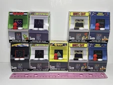 Mini Buildable Arcade Lot of 9 Space Invaders Frogger Asteroids Centipede NEW