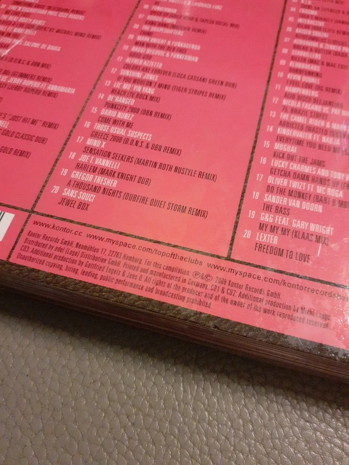3 CD Kontor - Top Of The Clubs - Volume 39 - Various Sampler - Neu und OVP - Bild 4 von 4