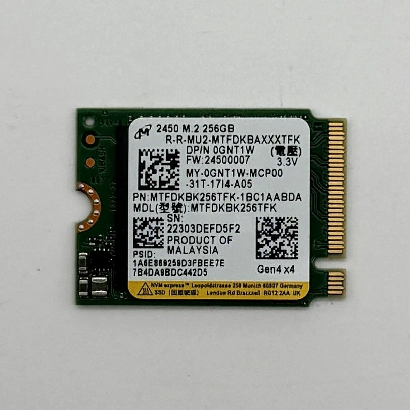 Micron M.2 Interface 256 GB Solid State Drives for sale - eBay