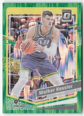 2023-24 Donruss Optic #25 Walker Kessler Hyper Green