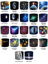 Outer Spaces Planets Mars Ceiling Pendants Solar System Table Lampshades