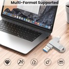 512GB USB Flash Drive Dual Type C/USB-A 2IN1 Thumb Drive Memory Stick for PC Lap
