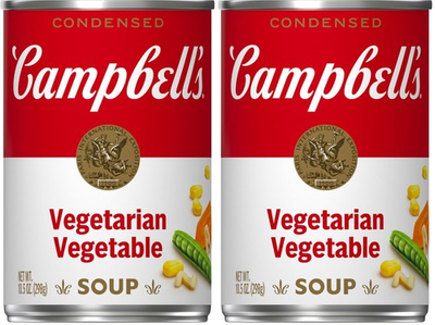#ad #ad Campbell’s Condensed Vegetarian Vegetable Soup 10.5 Fl Oz Pack of 2 $5.81