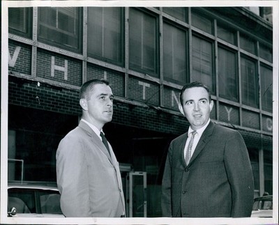1966 Photo Gordon Hall Joseph Feinstein Whitney Building President Business 8x10