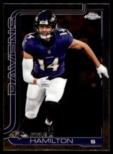 2025 Topps Chrome #29 Kyle Hamilton Base Baltimore Ravens
