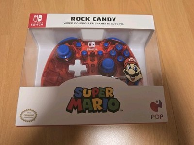 Nintendo Switch Controller Official PDP Rock Candy Wired Super Mario Theme