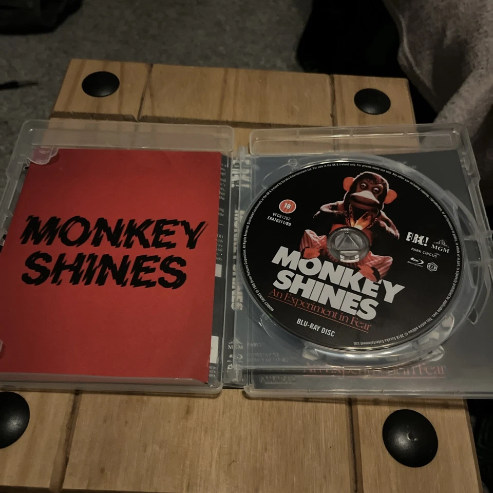 Monkey Shines (Blu-ray & DVD) George A. Romero Eureka Dual Format 1988 - Image 3 of 4