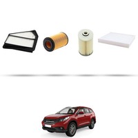 Hoffcar Set Service - 4 Filter FüR Honda Iv 2.2 110Kw Von 2012