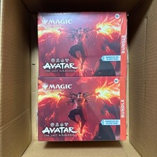 Magic the Gathering Avatar Last Airbender Bundle English Set 2 Packs  Sealed