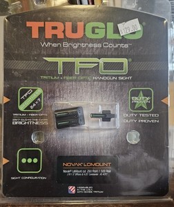 TRUGLO Tritium Fiber Optic Hand Gun Sight