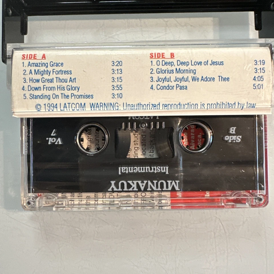 Munakuy Instrumental Vol 7 (Cassette) - Image 2 of 2
