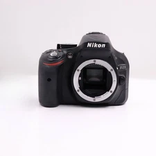 Nikon D5200 Digital Camera 24.10 MP Viewfinder Body Only English Language Black