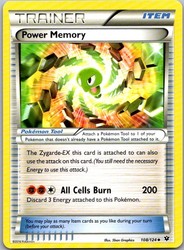 Power Memory 108/124 Fates Collide Uncommon Trainer