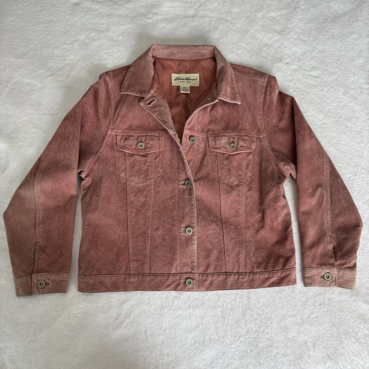 Eddie Bauer Leather Outer Shell Petites Coats, Jackets & Vests for
