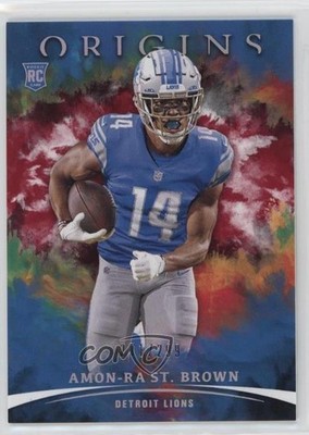 2021 Panini Origins Rookie Red 271/299 Amon-Ra St Brown #134 Rookie RC 0ik8