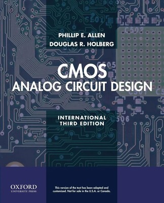 CMOS Analog Circuit Design Phillip E. Allen (u. a.) Taschenbuch Englisch 2012