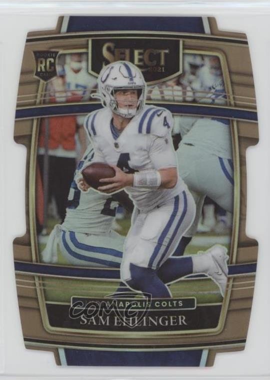 2021 Panini Select Concourse Copper Prizm Die-Cut 93/199 Sam Ehlinger #98 0s31