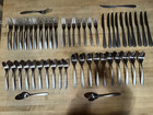 51 pieces Oneida Tranquility ** Service Set for 11 ( - 4 salad forks) Stainless