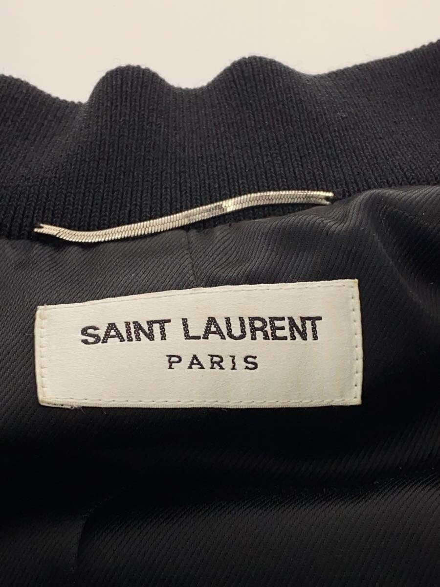 SAINT LAURENT / ブルゾン/40/レーヨン/BLK/455582 Y469W SAINT LAURENT Blouson/40/Rayon/BLK/455582 Y469W Used | eBay