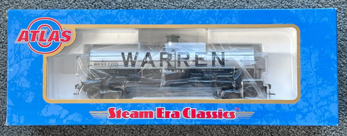 Carro cisterna Atlas O WARREN PETROLEUM 10.000 galones - 2 rieles - Nuevo en caja #9207-1 | Condition: New