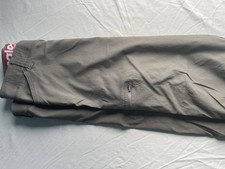 Wrangler Men's Gray Nylon Spandex Cargo Pants Cargo Pockets Size 44